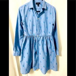 Ralph Lauren Girl Dress Size 16